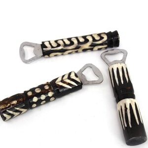 BATIK BONE BOTTLE OPENER - MIXED DESIGNS